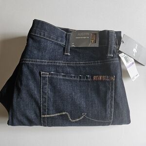 7 For All Mankind Austyn Relaxed Straight Leg Jeans Size 38 x 34